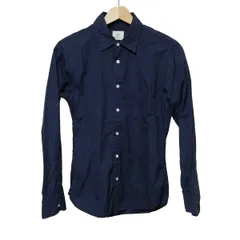 ビューティアンドユース ユナイテッドアローズ 長袖シャツブラウス サイズS レディース美品  - ネイビー×白 ドット柄