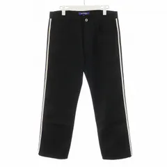 ジュンヤワタナベマン JUNYA WATANABE MAN COMME des GARCONS コムデギャルソン AD2006 パンツ ジッパーフライ サイドライン S 黒 ブラック /AN20のサムネイル