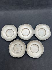 古い花形茶托 5個セット 煎茶道具 急須 骨董 古玩 - メルカリ