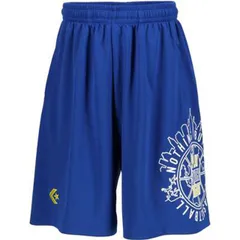 【新品】CONVERS(コンバース) メンズ プラクティスパンツ ポケット付き バスケットボール ハーフパンツ 吸汗速乾 メッシュ　ロイヤルブルー CB201868-2500