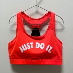 NIKE ナイキ トレーニングアンダーウェア スポーツブラ オレンジ