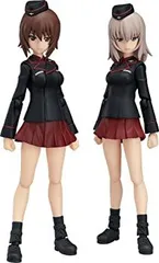【中古】【非常に良い】figma ガールズ&パンツァー 劇場版 西住まほ&逸見エリカ セット ノンスケール ABS&PVC製 塗装済み可動フィギュア