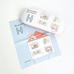 스미코구라시 [H] 이니셜 안경 케이스 안경 넣어 스미코