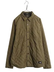 【お得なクーポン配布中!】 US企画 ノースフェイス リバーシブル 中綿 キルティング シャツ ジャケット メンズ M 古着 The North Face チェック フランネル ブルゾン