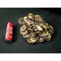 【開運風水グッズ】ミニサイズ 大王三脚蟾蜍