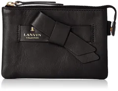 Color:ブラック [ランバンコレクション] 小銭カードケース ラペリパース 65-6610 レディース ブラック