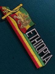 レゲエ　ラスタ　ラスタカラー　エチオピア　ハイレシェラセ　jamaica reggae ワッペン ボブマーリー　ボブマーレー bob marley ジャマイカ レゲエ