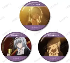 【中古】バッジ・ビンズ ルミナス・バレンタイン 場面写缶バッジ3個セット 「転生したらスライムだった件」