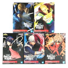 ◎BANPRESTO 피규어 [나의 히어로 아카데미아] THE AMAZING HEROES Vol.26~30 5종 세트