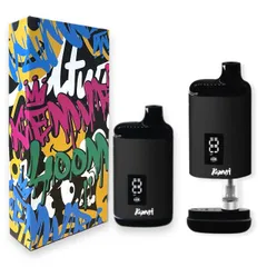 Kemvri LOOM 510規格 ヴェポライザー カートリッジ全収納型 VAPE ステルスMOD バッテリー (#01 BLACK) [#01 BLACK]