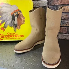 Chippewaチペワペコス US11E 美品 バイカー redwing Chippewaチペワペコス US11E 美品 バイカー redwing - メルカリ
