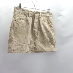◇ ΘΦ Levi's リーバイス コーデュロイ ミニ タイト スカート 表記なし ベージュ レディース E  【1411280039090】のサムネイル