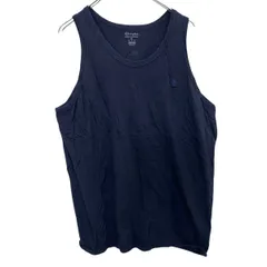 Champion ロゴTシャツ XL ネイビー チャンピオン プルオーバー タンクトップ シンプル スポーティー 古着卸 アメリカ仕入 a704-5720