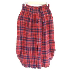 45rpm 45R 縮絨ウール 総柄　巻きスカート 45Rpick up: ｜45R