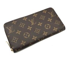 【鑑定済み】極美品 正規品 ルイヴィトン LOUIS VUITTON  モノグラム ジッピーウォレット M42616 ラウンドファスナー 長財布