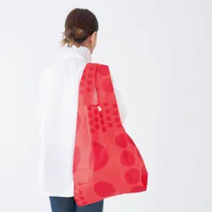 ☆ maru.red ☆ 392plus m テープ収納エコバッグ BIG エコバッグ 折りたたみ コンパクト エコバック 392 plus m ビッグ 大容量 ショッピングバッグ お買い物バッグ お買い物バック おりたたみ 折り畳み サブバッグ サブバックのサムネイル