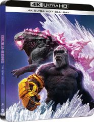 ゴジラxコング 新たなる帝国 限定スチールブック仕様 [4K UHD+Blu-ray ※日本語無し](輸入版)