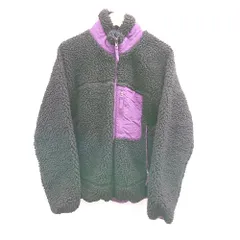 ◇ ⊇ coen 長袖 リバーシブルレトロ アウトドアボアジャケット サイズ表記なし ブラック系 メンズ　レディース E  【1506300026386】