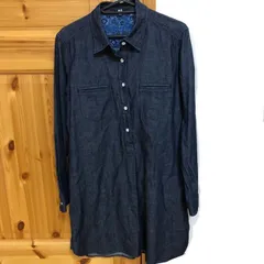 UNIQLO デニムシャツワンピース M