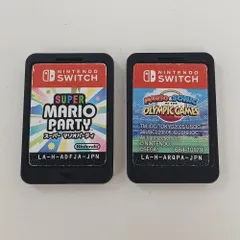switch ソフト スーパー マリオパーティ マリオ&ソニック AT 東京2020オリンピック 計2本セット【MG231-480】