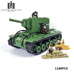 ESシリーズ ソビエト KV-2 ブロック戦車 1180PCS パンツァーブロックス