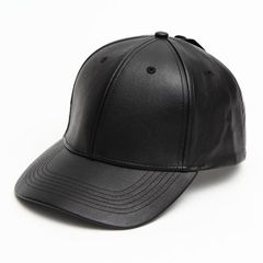 帽子 フェイクレザー newhattan ニューハッタン PUレザー キャップ ユニセックス サイズ調整アジャスター付 全3色 アメリカブランド USA 直輸入モデル 送料無料 1741