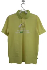 【美品】VIVA HEART(ビバハート) ポロシャツ 黄色 メンズ 50 ゴルフ用品 2506-0172 中古