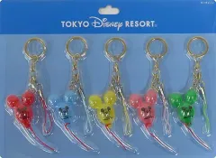 【中古】雑貨 ミッキーマウス(バルーン) キーチェーン5個セット 「ディズニー」 東京ディズニーリゾート限定