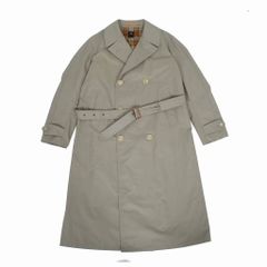【30％OFF】SCYE BASICS ギザコットン ギャバトレンチマックコート