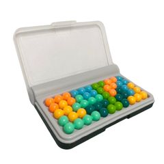 IQパズラープロ 脳トレ パズルゲーム 2D 3D 脳トレパズルゲーム カラフルなプラスチックボールで楽しくチャレンジ 6色 120問