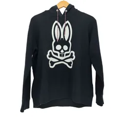 サイコバニー Psycho Bunny ビッグロゴ プルオーバー パーカー レディース import：M のサムネイル