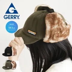 【新品】 gerry キャップ 耳当て キャップ メンズ ブランド 帽子 レディース おしゃれ フリース ユニセックス 男女兼用 アウトドア 防寒 あったか 秋 冬 ファー 耳あて 耳当て付き つば付き パイロット 37adge-003