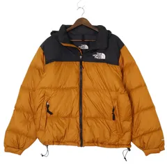 THE NORTH FACE ノースフェイス Nuptse ヌプシ ダウンジャケット アウトドア イエロー (メンズ L) 中古 古着 A2059
