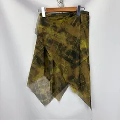 JeanPaul GAULTIER JEAN'S PAUL GAULTIER 90年代 アシンメトリ メッシュ ラップスカート サイズ40 日本製 07072003 12のサムネイル
