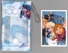 【中古】収納・携帯用アイテム アナと雪の女王 クリアケース＆カードセット 「Happyくじ ディズニー100」 F賞