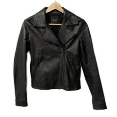 【アサヒ】新品未使用theoryセオリー　ライダーズ黒　Ｓサイズ 2025年最新】theory レディース シングルライダースの人気