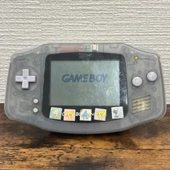 【NPA】GBA ゲームボーイアドバンス クリア スケルトン AGB-001