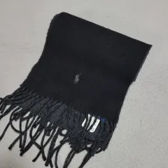 Made in italy POLO Ralph Lauren(ポロラルフローレン) ポニー ウール リバーシブル マフラー