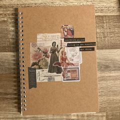【ハンドメイド】コラージュノートブック