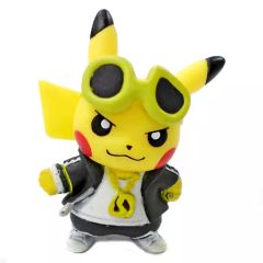 ポケモンセンター ボスごっこピカチュウ スカル団 グズマ フィギュア