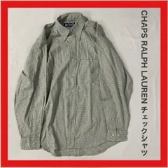 CHAPS Ralph Lauren　チャップスラルフローレン　CHAPS   チャップス　チェック柄　90s 長袖シャツ　秋物　メンズ　M