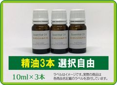 精油3本 選択自由（他種類の精油も専用ページにて対応可）