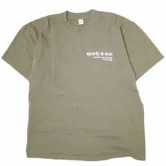 SPORTY&RICH x BEAUTY&YOUTH UNITED ARROWS スポーティーアンドリッチ ビューティーアンドユース ユナイテッドアローズ 24SS 別注 EARL HEATH Tシャツ 1263-343-0980 XL DK.BROWN