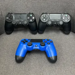 【NPA】ジャンク PS4 純正ワイヤレスコントローラー 3個