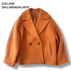 美品】 コラージュガリャルダガランテ 23AW 圧縮ウールコート アウター