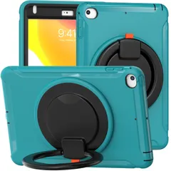 新品 iPad Mini5 ケース Mini4 ケース 2015/ 2019 モデル (7.9インチ) リング付き 衝撃吸収 軽い 頑丈 360°回転スタンド 多方向 ハンドル付 ミニ5 ミニ4 カバー 落下防止 キズ防止 キッズ iPad Mini 第5世代