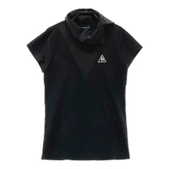 サイズ：M LE COQ GOLF ルコックゴルフ  ハイネック半袖Tシャツ  ブラック系 [240101516050] ゴルフウェア レディース ストスト