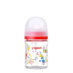 【新品】◎Pigeon ピジョン 母乳実感　哺乳びん（耐熱ガラス製）Music【2022年2月発売商品】160ml