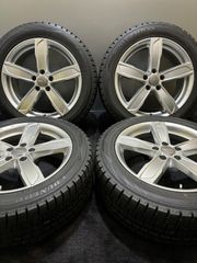 ★235/50R18 DUNLOP/WINTER MAXX WM02 17年製 MAK 18インチ 8J ＋28 112 5H スタッドレス 4本 BMW X3 X4 (南5-F696)