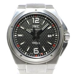 IWC(INTERNATIONAL WATCH CO) 腕時計 インヂュニア IW323604 メンズ SS 黒